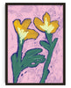 Bloomin Lovely contemporary wall art print by Laurie Campbell - sold by DROOL