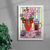 Après midi contemporary wall art print by Paolinoshka - sold by DROOL