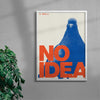 NO IDEA contemporary wall art print by Brad Mead - sold by DROOL