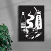 CONTEMPORARY STILL LIFE contemporary wall art print by Max Blackmore - sold by DROOL