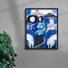 The snowdonia temptress contemporary wall art print by Billy Bagilhole - sold by DROOL