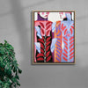 Sisters contemporary wall art print by Carla Petelski - sold by DROOL