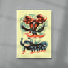 Encuentro contemporary wall art print by Florencia Pernicone - sold by DROOL