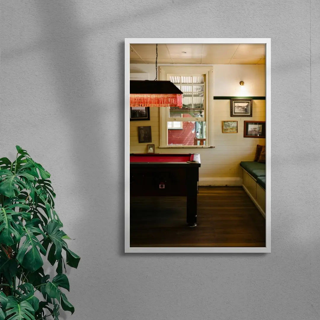 A Quiet Corner contemporary wall art print by Peggy Voir - sold by DROOL