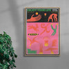 ENJOY YOUR LIFE contemporary wall art print by Imo Sinclair - sold by DROOL