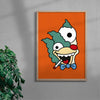 Picasso Krusty contemporary wall art print by Ignorance1 - sold by DROOL