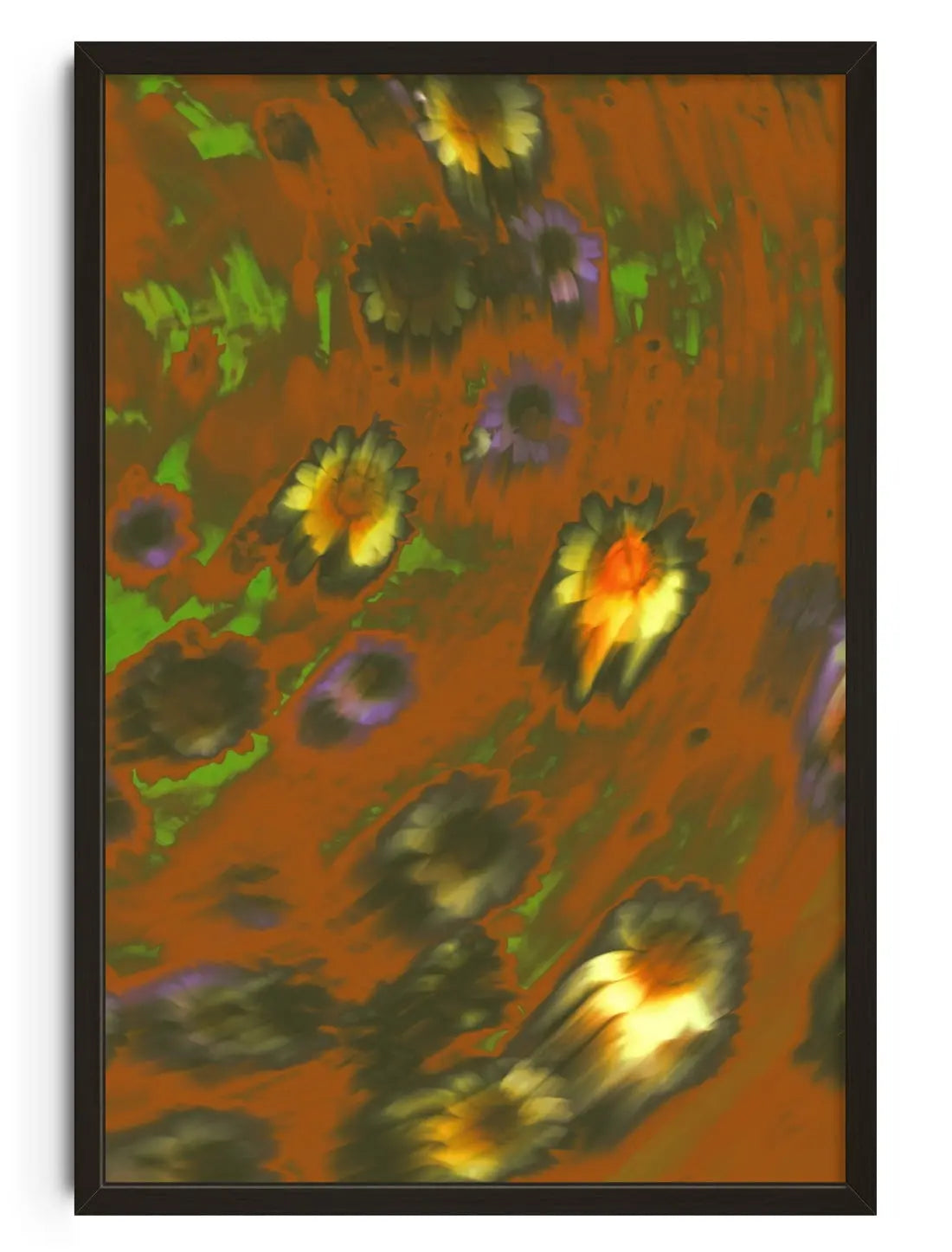 Sinking field contemporary wall art print by Omar Belattar - sold by DROOL