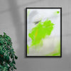 Splash contemporary wall art print by Dom Russo - sold by DROOL