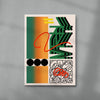 Clean contemporary wall art print by Tristan Huschke - sold by DROOL