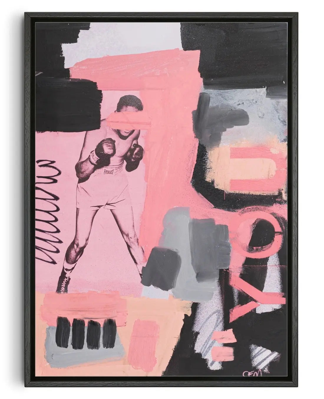 You contemporary wall art print by Caitlin Flood-Molyneux - sold by DROOL