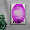 Falling in Love contemporary wall art print by RIM Atelier - sold by DROOL