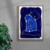 Inner Child contemporary wall art print by Henrik Delehag - sold by DROOL