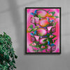Fairy Garden contemporary wall art print by Paulina Almira - sold by DROOL