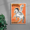 Wild West contemporary wall art print by Caitlin Flood-Molyneux - sold by DROOL