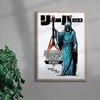 Reaper Radio contemporary wall art print by Othman Zougam - sold by DROOL