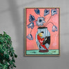 Toro contemporary canvas art print by  - sold by DROOL