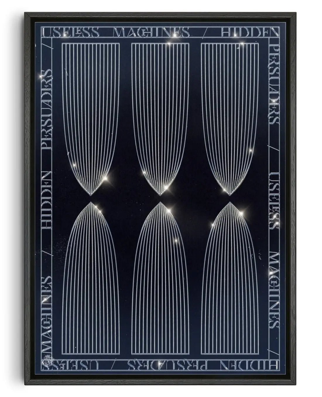 Useless Machines contemporary wall art print by Alexander Khabbazi - sold by DROOL