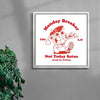 Monday Breaker contemporary wall art print by Marcello Pisano - sold by DROOL