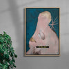 I'm fine. contemporary wall art print by Floating Bstrd - sold by DROOL