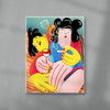 Wine Time contemporary wall art print by Nina Bachmann - sold by DROOL