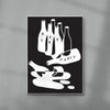 THE AFTER PARTY contemporary wall art print by Max Blackmore - sold by DROOL