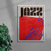 Jazz 2.0 contemporary wall art print by Henry M. - sold by DROOL