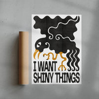 Thumbnail for Shiny Things contemporary wall art print by Alexander Khabbazi - sold by DROOL