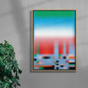 Sound Meditations contemporary wall art print by Kim Van Vuuren - sold by DROOL