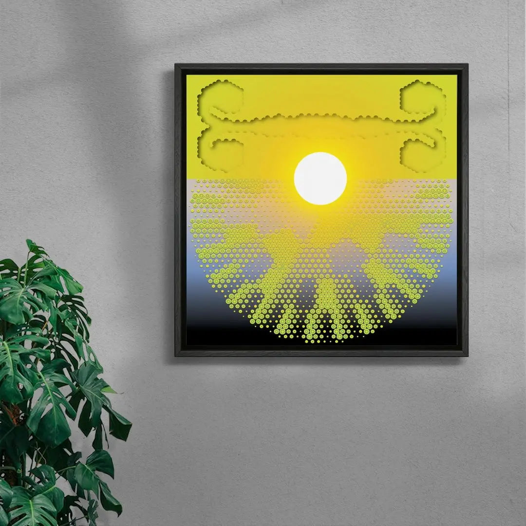 Sacral contemporary wall art print by Klara Troost - sold by DROOL