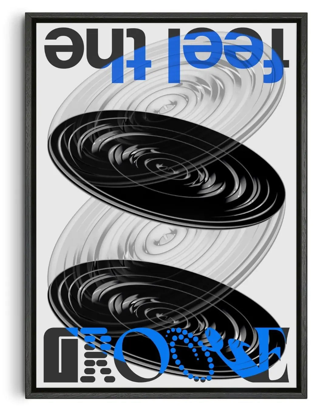 Groove contemporary wall art print by DROOL Collective - sold by DROOL