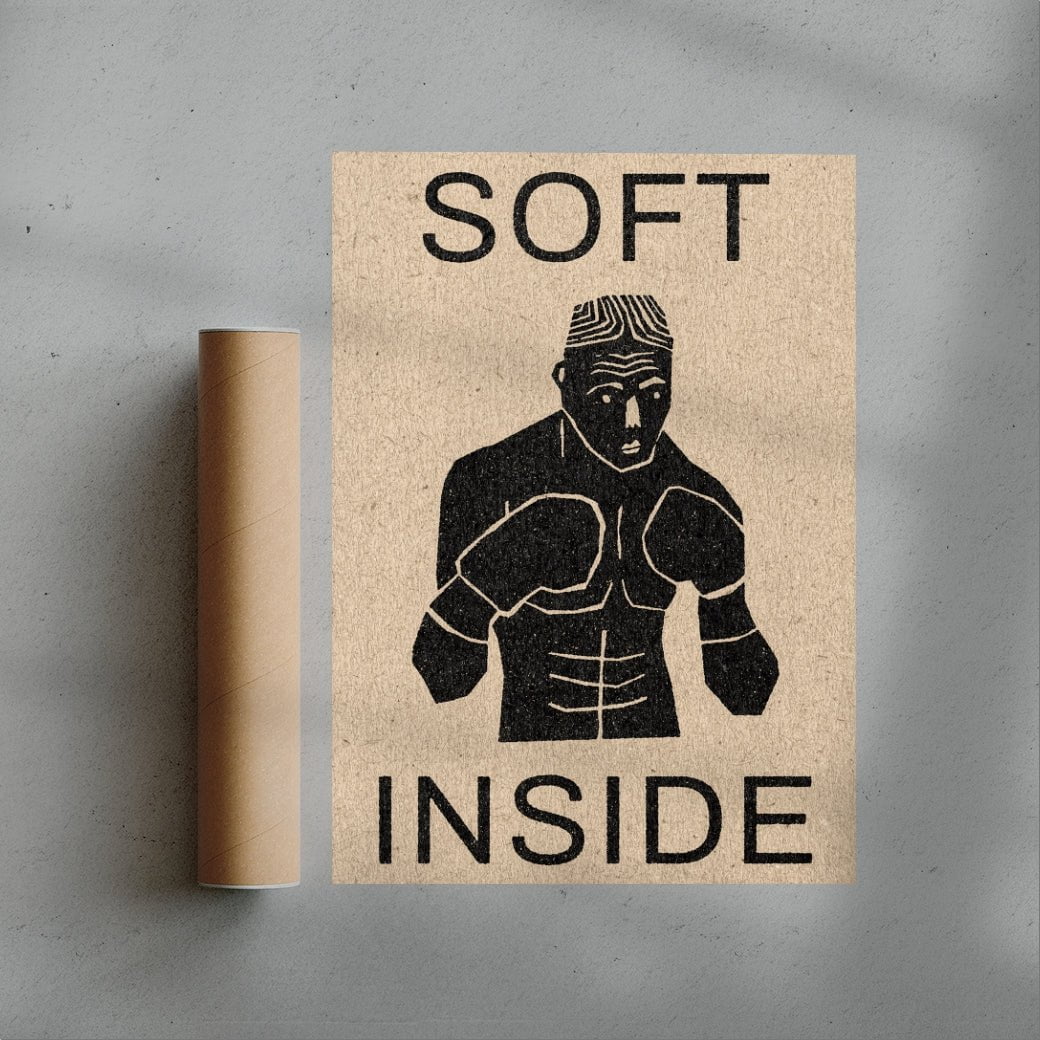 Soft Inside contemporary wall art print by David Schmitt - sold by DROOL