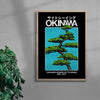 Okinawa 1 (Black) contemporary wall art print by Othman Zougam - sold by DROOL