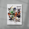 Noise Kit contemporary wall art print by Kitasavi - sold by DROOL