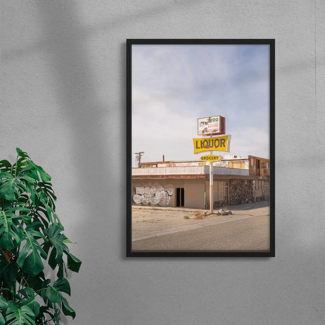 Abandoned Liquor contemporary wall art print by Steven Clouse - sold by DROOL