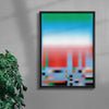 Sound Meditations contemporary wall art print by Kim Van Vuuren - sold by DROOL