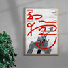 Loneliness has a compass of its own contemporary wall art print by cloud.cb - sold by DROOL
