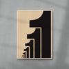 1 contemporary wall art print by Brad Mead - sold by DROOL