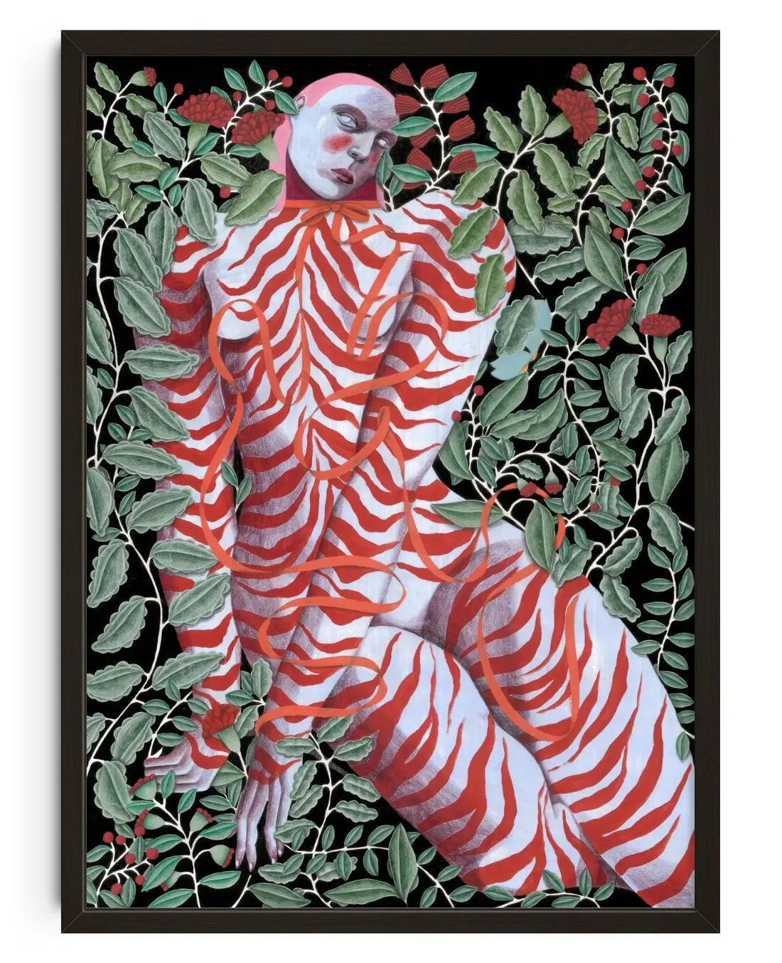 Adeline contemporary wall art print by Carla Petelski - sold by DROOL