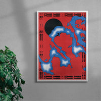 Thumbnail for Strange Gasses contemporary wall art print by Alexander Khabbazi - sold by DROOL