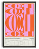 Cargar imagen en el visor de la galería, Geometric Sweet Candy contemporary wall art print by Coveposter - sold by DROOL