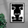 F1 contemporary wall art print by Max Blackmore - sold by DROOL