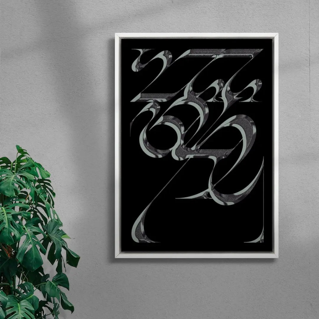Heraldo III contemporary wall art print by Casiel Checoni - sold by DROOL