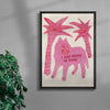 But I Do Believe In Death contemporary wall art print by Kwonny - sold by DROOL