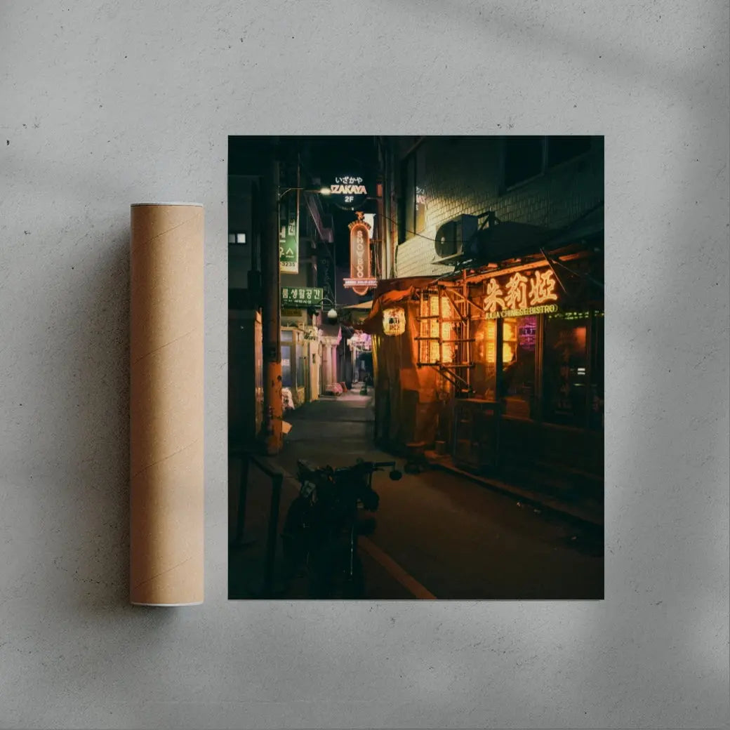 A Night Out contemporary wall art print by Tyler Glass - sold by DROOL