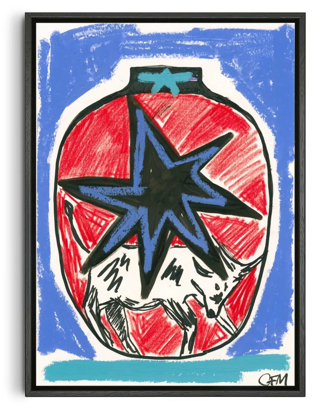 Dawn contemporary wall art print by Caitlin Flood-Molyneux - sold by DROOL