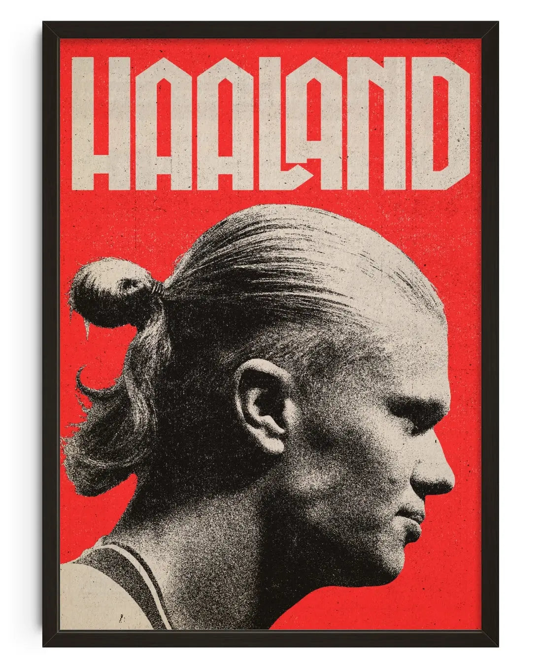Haaland contemporary art print by wxvegraphica - sold by DROOL