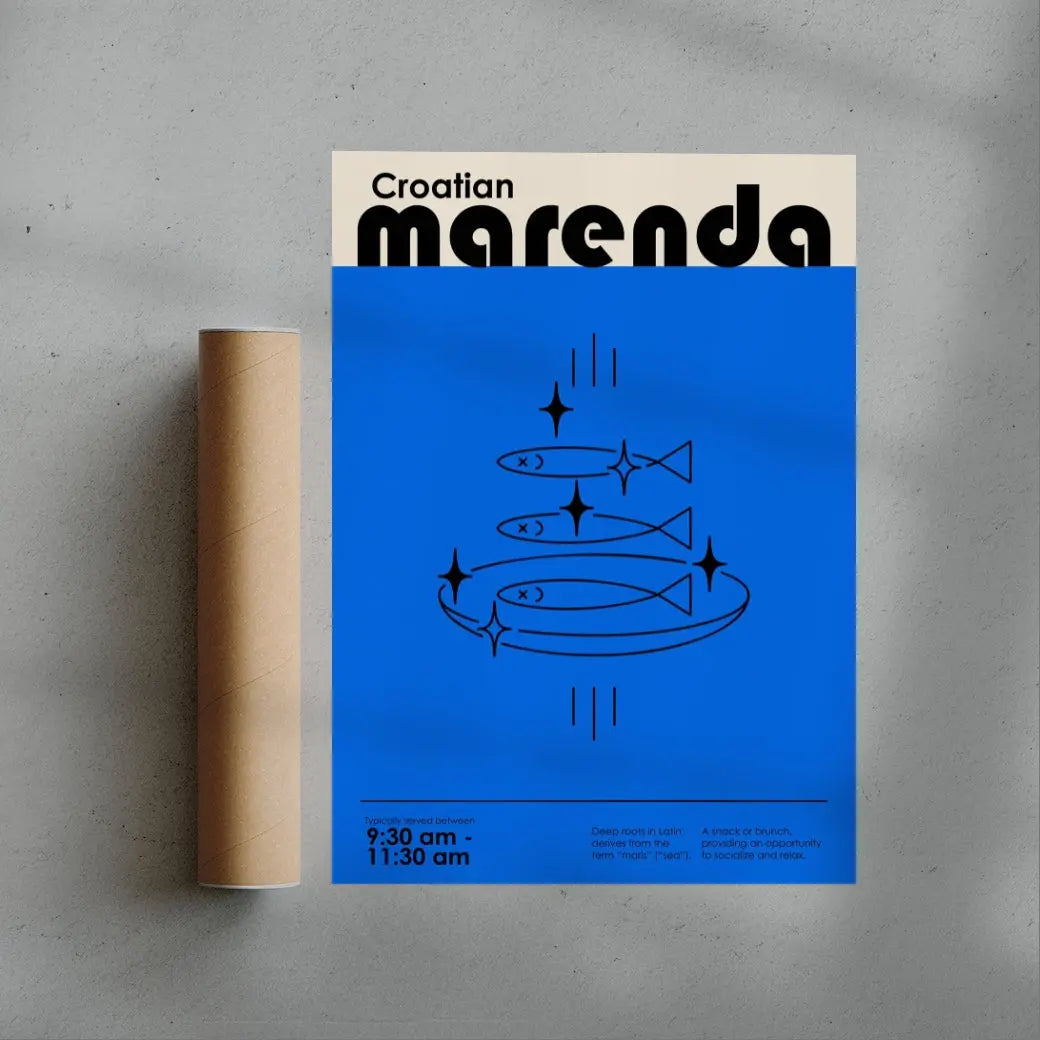Croatian Marenda Fish