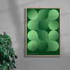 The pattern contemporary wall art print by Mirza Talovic - sold by DROOL