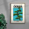 Okinawa 1 contemporary wall art print by Othman Zougam - sold by DROOL