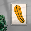 Delicata contemporary wall art print by Will Da Costa - sold by DROOL